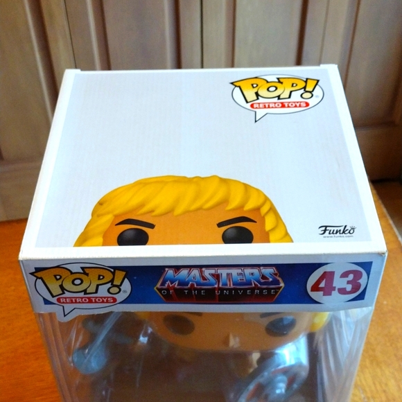 Large 10" He Man Masters of the Universe #43 Funko Pop Retro Toys Vinyl Figure - Picture 2 of 8